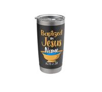 Christian Baptism Baptized in Christ Acts 2:38 Stainless Steel Insulated Tumbler