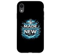 Christian Baptism Bible Verse Made New Church Ministry Case for iPhone XR