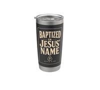 Christian Baptized in Jesus' Name Acts 2:38 Gift Stainless Steel Insulated Tumbler