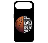 Christian Basketball Deuteronomy 31:6 Scripture Verse Case for iPhone Air