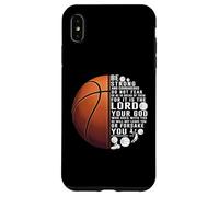 Christian Basketball Deuteronomy 31:6 Scripture Verse Case for iPhone XS Max