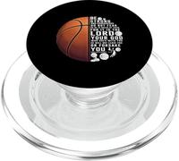 Christian Basketball Deuteronomy 31:6 Scripture Verse PopSockets PopGrip for MagSafe