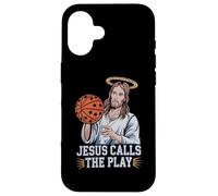 Christian Basketball Lover Religious Baller Jesus Christ Case for iPhone 16