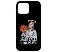 Christian Basketball Lover Religious Baller Jesus Christ Case for iPhone 16 Pro Max