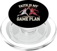 Christian Basketball Lover Religious Baller Jesus Christ PopSockets PopGrip for MagSafe