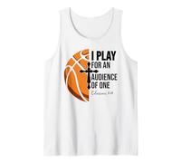 Christian Basketball Scripture 23 God Basketball Bible Verse Tank Top