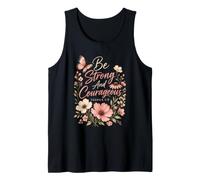 Christian Be Strong and Courageous Joshua 1:9 Gift Tank Top