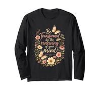 Christian Be Transformed By The Renewing of Your Mind Gift Long Sleeve T-Shirt