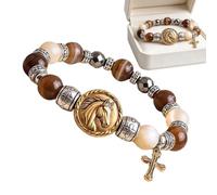 Christian Beaded Bracelets Horse Inspirational Adjustable Ergonomic