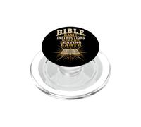 Christian Bible Basic Instructions Before Leaving Earth Gift PopSockets PopGrip for MagSafe