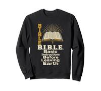 Christian Bible Basic Instructions Before Leaving Earth Gift Sweatshirt