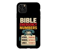 Christian Bible Emergency Numbers Scripture Gift Case for iPhone 11 Pro Max