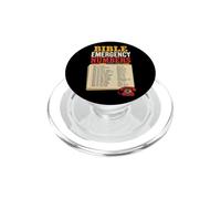 Christian Bible Emergency Numbers Scripture Reference Gift PopSockets PopGrip for MagSafe