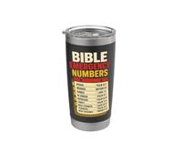 Christian Bible Emergency Numbers Scripture Verse Gift Stainless Steel Insulated Tumbler