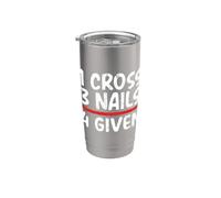 Christian Bible Message 1 Cross 3 Nails 4 Given Christian Stainless Steel Insulated Tumbler