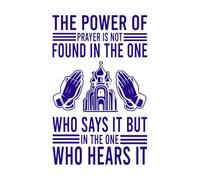 Christian Bible Proverbs Vinyl Wall Decals 50.4x79.7cm Do not Damage The Wall Surface DarkBlue