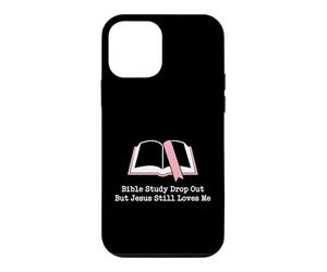 Christian Bible Study Dropout Jesus Loves Me Church Humor Case for iPhone 12 mini