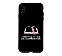 Christian Bible Study Dropout Jesus Loves Me Church Humor Case for iPhone XS Max