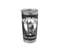 Christian Bible Study Faith Warrior Templar Defeat Darkness Stainless Steel Insulated Tumbler
