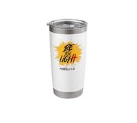 Christian Bible Verse Be The Light Matthew 5:14 Stainless Steel Insulated Tumbler