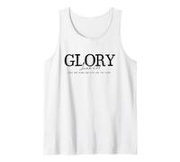 Christian Bible Verse Collection, Glory Isaiah Tank Top
