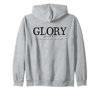Christian Bible Verse collection, Glory Isaiah Zip Hoodie