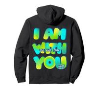 Christian Bible Verse I am with you Isaiah 41:10 BACK DESIGN Pullover Hoodie