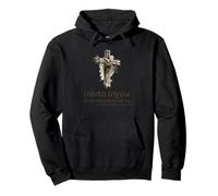 Christian Bible Verse - Koine Greek - Motivational Quote Pullover Hoodie