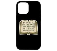 Christian Bible Verse Quote Philippians 4:13 Jesus Christ Case for iPhone 12 Pro Max