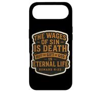 Christian Bible Verse Quote The Wages Of Sin Is Death Mens Case for iPhone Air