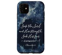Christian Bible Verse Seek the Lord and His strength Case for iPhone 11