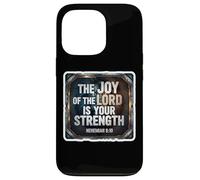 Christian Bible Verse The Joy Of The Lord Is Your Strength Case for iPhone 13 Pro