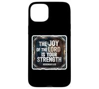 Christian Bible Verse The Joy Of The Lord Is Your Strength Case for iPhone 15 Plus