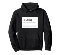Christian Bible - When You Have Jesus You Have It All Cross Pullover Hoodie