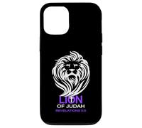 Christian Biblical Lion Of Judah Cool Cross Revelation Case for iPhone 12/12 Pro