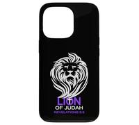 Christian Biblical Lion Of Judah Cool Cross Revelation Case for iPhone 13 Pro