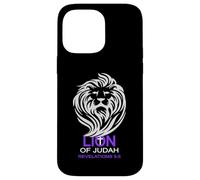 Christian Biblical Lion Of Judah Cool Cross Revelation Case for iPhone 14 Pro Max