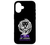 Christian Biblical Lion Of Judah Cool Cross Revelation Case for iPhone 16