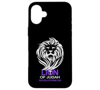 Christian Biblical Lion Of Judah Cool Cross Revelation Case for iPhone 16 Plus