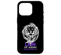 Christian Biblical Lion Of Judah Cool Cross Revelation Case for iPhone 16 Pro