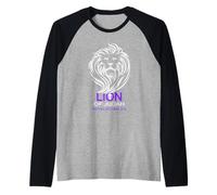 Christian Biblical Lion Of Judah Cool Cross Revelation Raglan Baseball Tee
