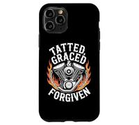 Christian Biker Tatted Graced Forgiven Case for iPhone 11 Pro