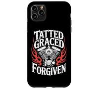 Christian Biker Tatted Graced Forgiven Case for iPhone 11 Pro Max