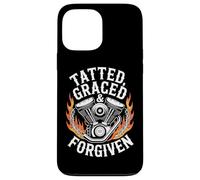 Christian Biker Tatted Graced Forgiven Case for iPhone 13 Pro Max