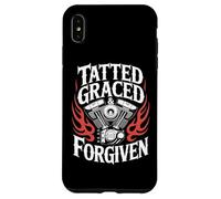 Christian Biker Tatted Graced Forgiven Case for iPhone XS Max