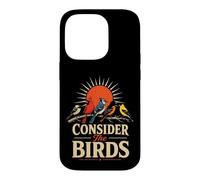 Christian Bird Watching Consider The Birds Gift Case for iPhone 14 Pro