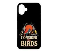 Christian Bird Watching Consider The Birds Gift Case for iPhone 16 Plus