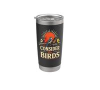 Christian Bird Watching Consider The Birds Gift Stainless Steel Insulated Tumbler