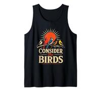 Christian Bird Watching Consider The Birds Gift Tank Top