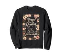 Christian Blessed Are The Quilters Piecemakers Gift Sweatshirt